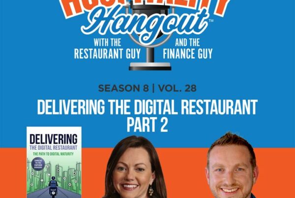 Meredith Sandland and Carl Orsbourn FRO THE HOSPITALITY HANGOUT PODCAST